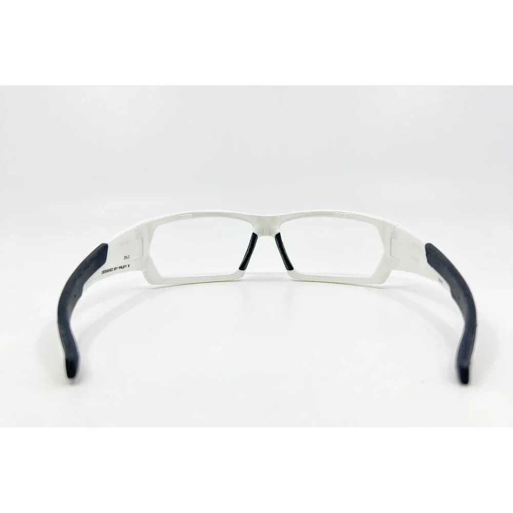 DVX Next Eyeglasses Men White Sport Safety Frames Wiley X 64-18-122